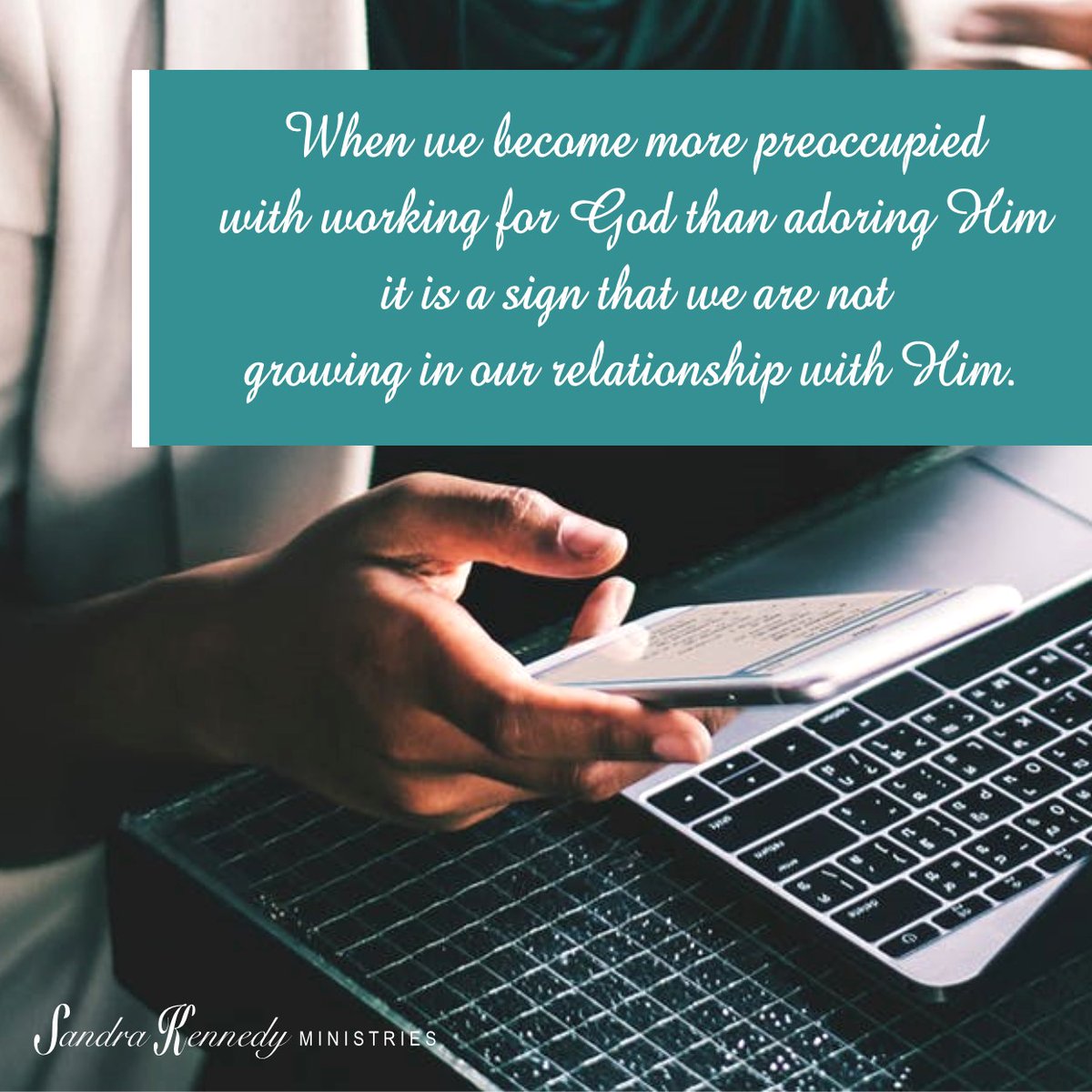 Are you growing in your relationship with God? Focus your attention on things above and allow our Father above work on things happening in your life.