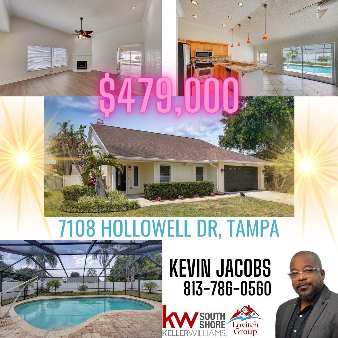 LovitchGroup's tweet photo. 📷📷PRICE IMPROVEMENT!!📷📷
Call us today to see this newly updated home! 📷
813-447-9002 📷
You won't want to miss this AMAZING deal! 📷📷
#kellerwilliams #kellerwilliamsrealty #lovitchgroup #tampabay #floridarealtor Kevin L. Jacobs Realtor https://t.co/EUNtrvdsGf