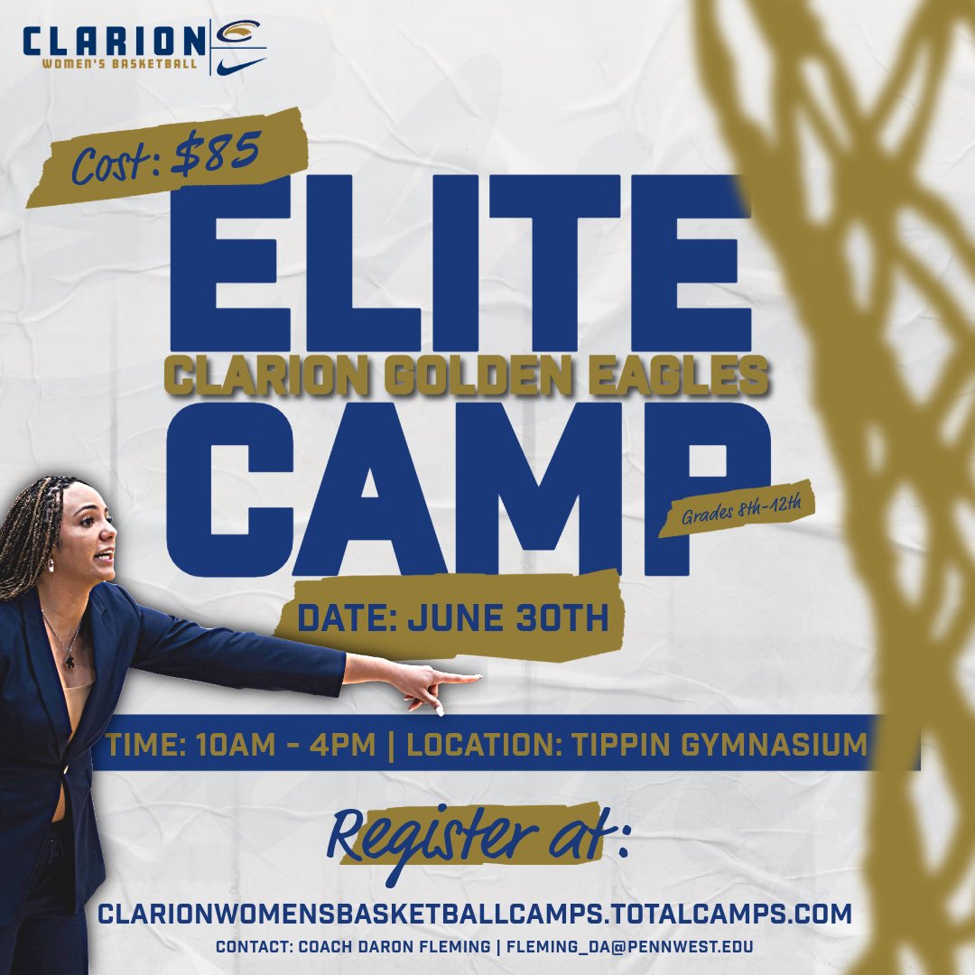 We’ve seen a lot of you on the recruiting trail.. and we hope to see you again at Elite Camp in June‼️ Come see what it’s like to Fly with the Golden Eagles 🦅🦅 shorturl.at/syR58 #WingsUp🦅