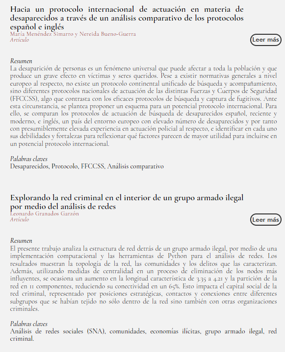 Revista Electrónica de Criminología (REC) tweet media