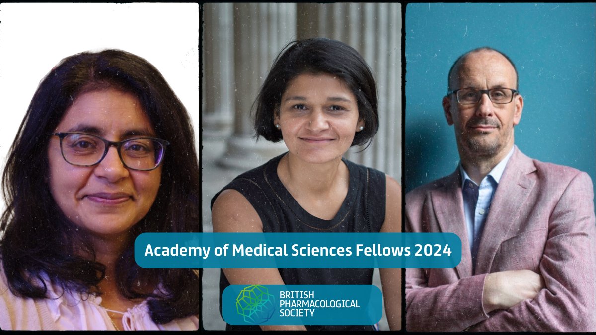 Congratulations to @ReechaSofat, Prof Michael Eddleston and Prof Amrita Ahluwalia for their election as Fellows of @acmedsci! acmedsci.ac.uk/more/news/acad…