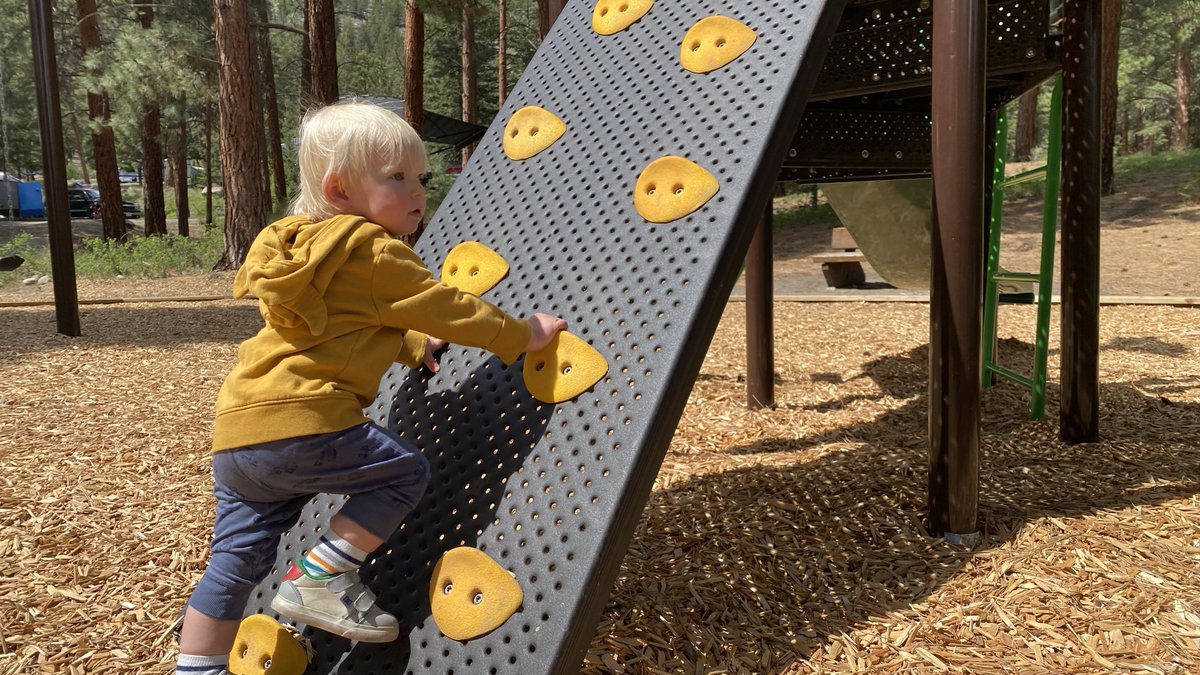 NicolaTourism's tweet photo. Have you seen the new playground in Monck Provincial Park. TNV Director Simon Rizzardo and family spend a day playing in the Valley's newest playground. 
#experiencemerritt #merrittmatters #merrittbc
https://t.co/OBvvSBtctX https://t.co/nRWco9wWeV