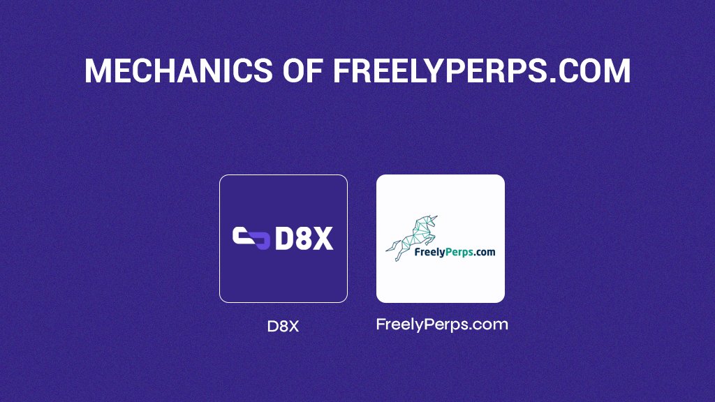d8x_exchange's tweet photo. MECHANICS OF https://t.co/Hn3fOtrHAV 

Let's delve into one of our esteemed white-labeling partners, https://t.co/T94y3pwCRS, and understand how they integrate into the D8X ecosystem.

FeelyPerps is the latest product from @FreelyFinance. https://t.co/LRuyN1mGtf provides a user interface to interact with the on-chain @LiquityProtocol. https://t.co/T94y3pwCRS provides a gateway to @d8x_exchange - a decentralized exchange (DEX) specialising in perpetual futures trading.

For those new to the concept, perpetual futures are a type of derivatives trading instrument akin to traditional futures contracts, yet they do not possess an expiration date. This attribute allows traders to speculate on the future price movements of an asset indefinitely. Traders can take advantage of these instruments to either speculate for profit or hedge their existing positions against potential losses. They offer the flexibility to assume leveraged positions, both long and short, and the convenience of being able to exit these positions at any chosen moment.

So how does Freely provide a user interface to D8X? They leverage the D8X UI kit (check it out on https://t.co/kqX9uxz5hu)! Using the D8X UI kit, freely.perps offers a customised UI for their customers with competitive trading fees.

And the best of all? Like all our white-label partners, Freely can tap into shared liquidity and benefit from decentralised order executions & liquidation!

Go check them out and start trading today at https://t.co/dGWDM0JK38

Start Trading on D8X: https://t.co/gbRlY5Duu6
Join Discord: https://t.co/55QP0NNqPk

#trading #d8x #crypto #bullrun #airdrop