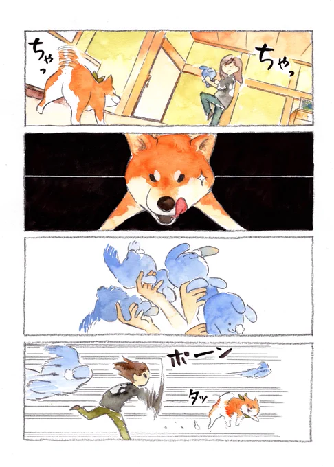 どこ行くん…

#柴犬 #水彩 