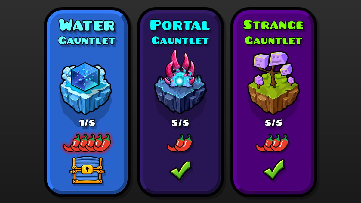 had a dream that GD got an update, but the only notable change was that gauntlets now had chili pepper ratings