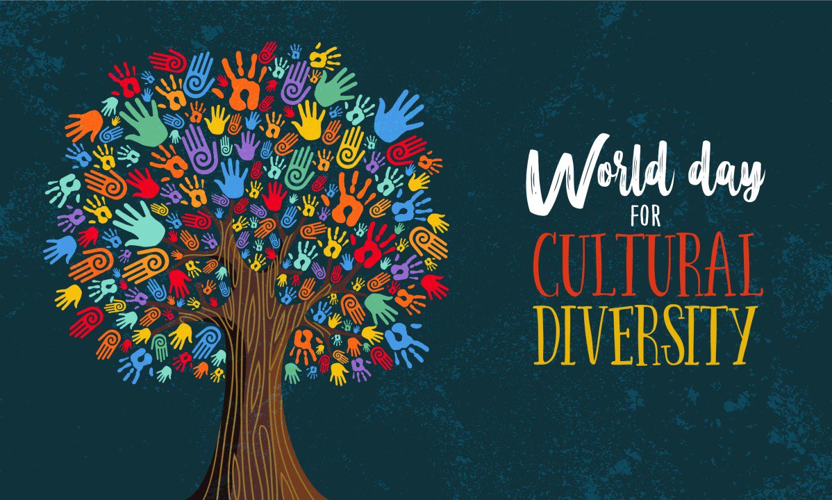 Today is World Day for Cultural Diversity for Dialogue and Development 2024. >un.org/en/observances…; pic-istockphoto.com/photos/handpri… #WDCDDD2024