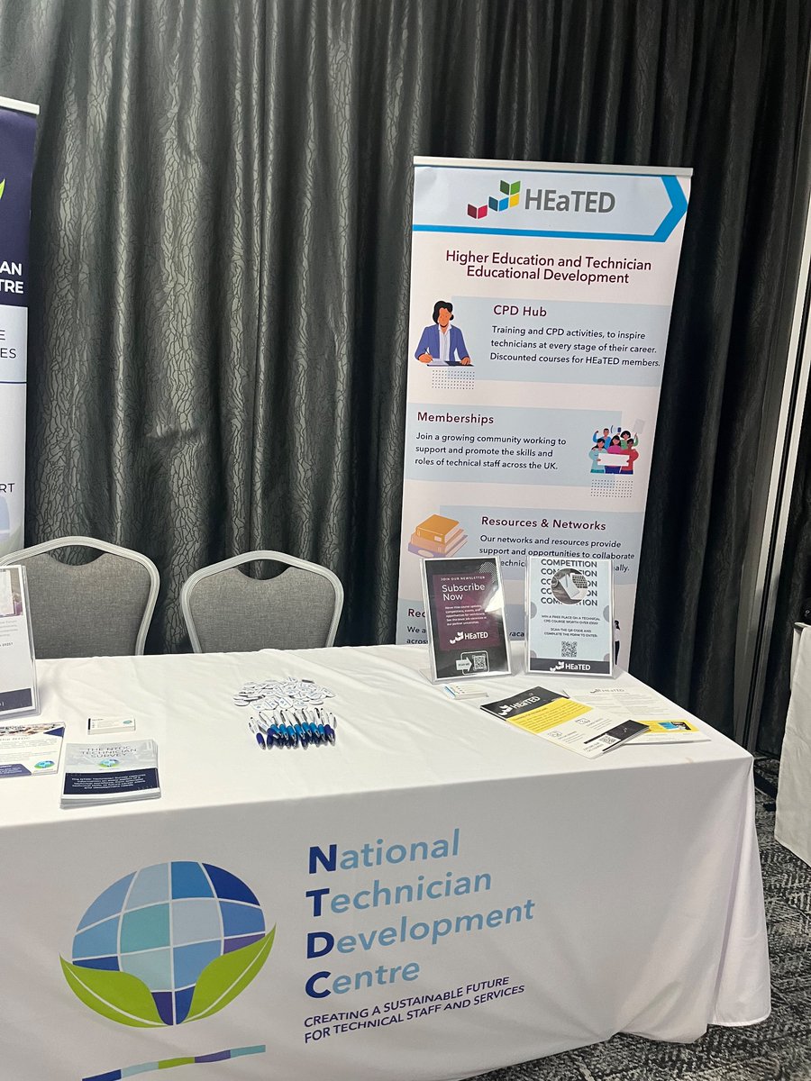 HEaTEDtechs's tweet image. We’re in Nottingham for the @SciLabShow tomorrow! 

Come and see us with @NTDCtweets in the Professional Development Zone for your chance to win a free course place 🤩

#SciLabShow2024