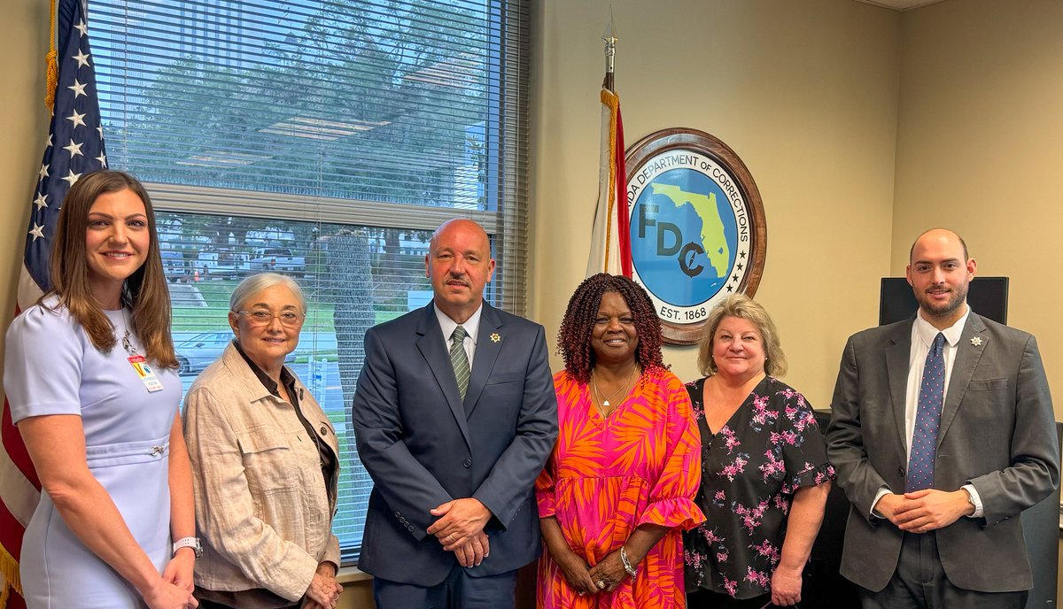 Secretary Dixon was honored to meet with board members of the Big Bend Victims Assistance Coalition to discuss ways the Department can better inform crime survivors and influence prioritization of their rights.