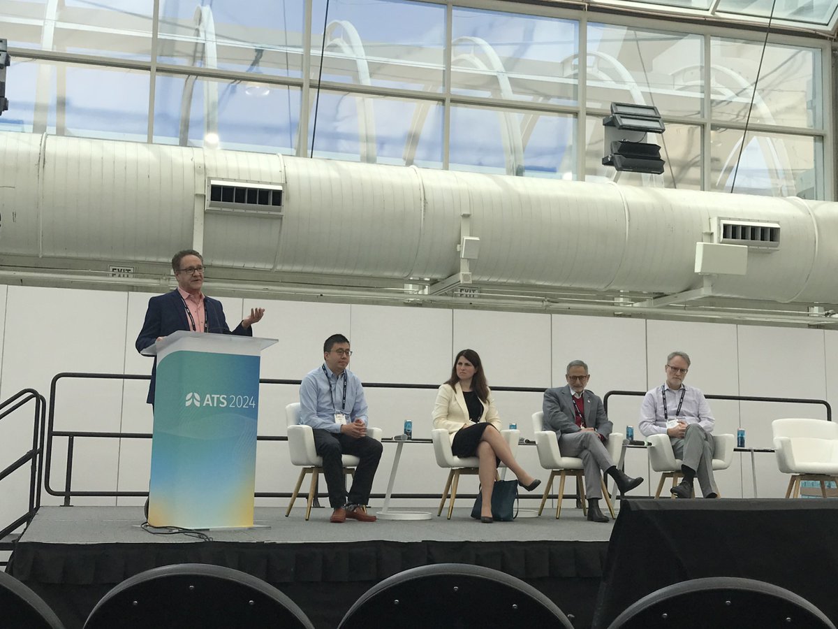 Our @ATSBlueEditor, @AJRCMB, @AnnalsATS and @ATSScholar editors from our Combined Journal Talks session #ATS2024 @AndrewHalayko @DrLydiaFinney @ColinRCooke