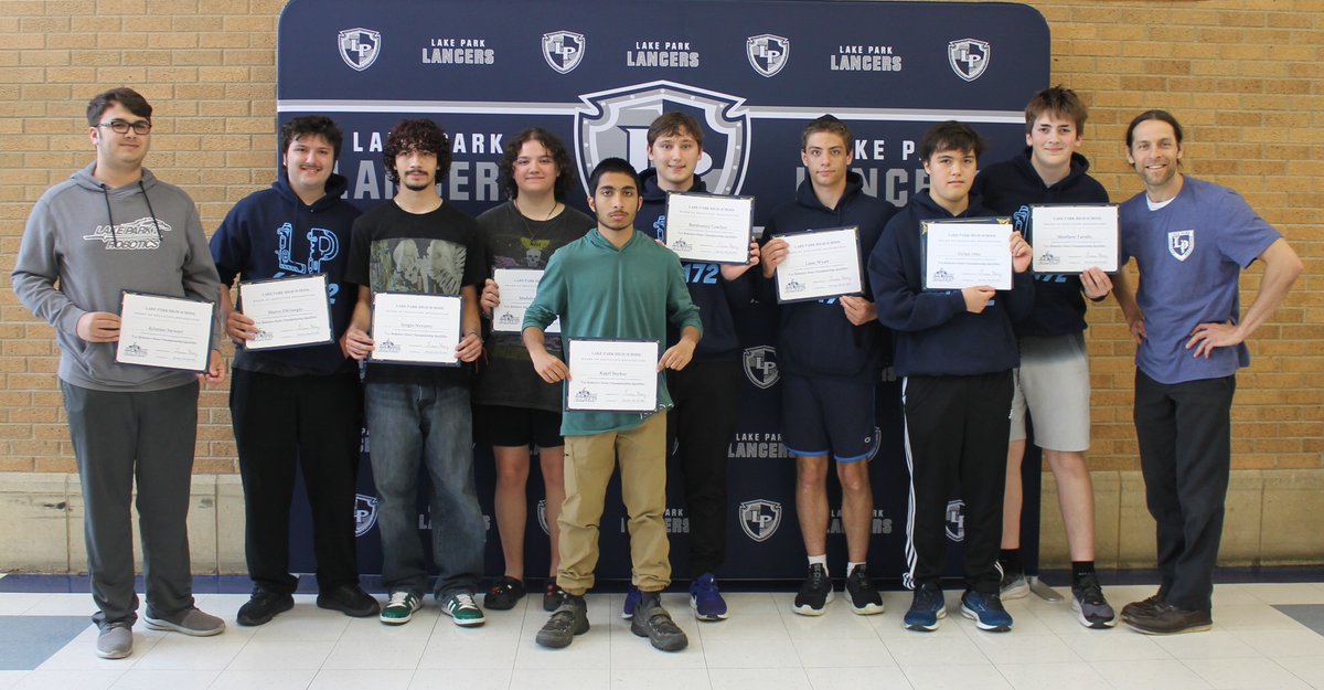Lake Park HS (@lplancers) on Twitter photo During last night's meeting, the Board of Education honored Lancers involved in spring <a href="/LPHSActivities/">LPHS Student Activities</a> for their high-level team successes! Special recognition was given to <a href="/LPmathteam/">Lake Park Math Team</a>, <a href="/LPDECA/">Lake Park DECA</a>, & <a href="/LpRobotics/">Teut Robotics</a> Club. Congrats to our #WeAreLakePark students & sponsors! During last night's meeting, the Board of Education honored Lancers involved in spring <a href="/LPHSActivities/">LPHS Student Activities</a> for their high-level team successes! Special recognition was given to <a href="/LPmathteam/">Lake Park Math Team</a>, <a href="/LPDECA/">Lake Park DECA</a>, & <a href="/LpRobotics/">Teut Robotics</a> Club. Congrats to our #WeAreLakePark students & sponsors!