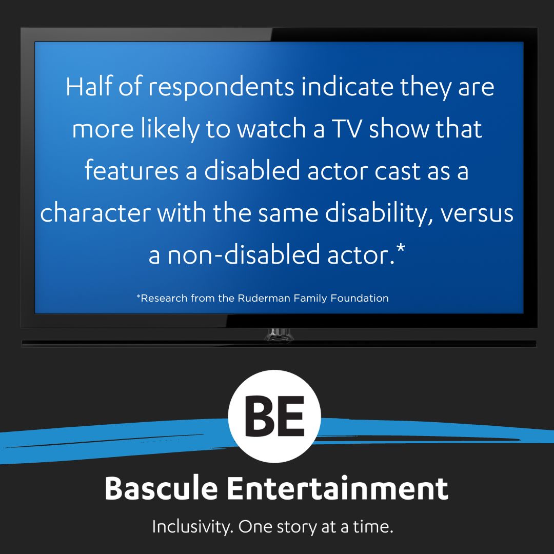 Would you be more likely to watch a show that gave an authentic representation of disability? 

#DisabilityIsDiversity #DiversityInFilm #DisabilityInHollywood #DisabilityInMedia #RepresentationMatters #DisabilityRepresentation #DisabledTalent #DisabilityAwareness