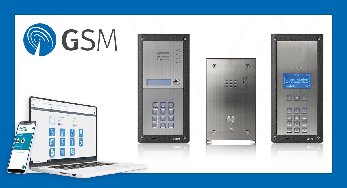 VidexSecurity's tweet image. 🌟 EXCITING NEWS🌟 We’re rolling out new upgrades to our #GSM range, including the Videx SMS Access app &amp;amp; more! Dive into new levels of #accescontrol with holiday scheduling &amp;amp; user-friendly features. Discover what&apos;s new #DoorEntry #Installers