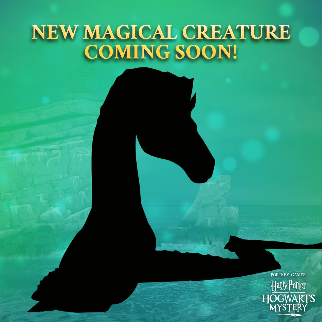 A brand-new Magical Creature is coming soon! Any guesses as to what it might be? bit.ly/Play-HPHM