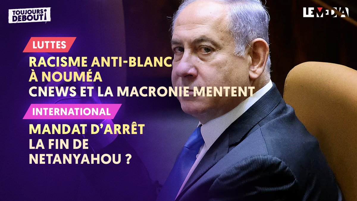 ✊Toujours Debout à 18h30 !✊ 📺Canal 350 de la freebox 🔴➡️youtube.com/watch?v=UgtxcP… Présenté par @kouamouo Avec @nadiyalazzouni, @La_grande_H, @LeslieVarenne, @ChristopheOber1 et Me Gilles Devers, avocat au barreau de Lyon #Netanyahu #hamas #NouvelleCalédonie