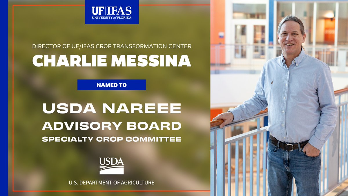 Charlie Messina is one of the newest @USDA National Agricultural Research, Extension, Education, and Economics Advisory Board members. More on the role of this national board and its newest members ⬇️ worldreportmonitor.com/article/712203…