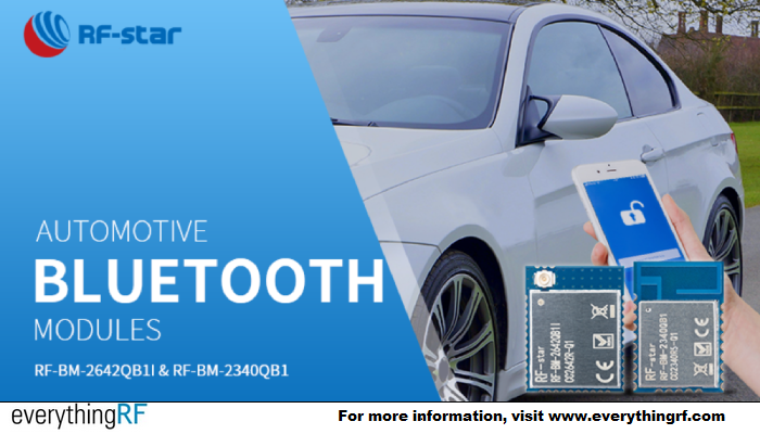 #RFstar Introduces New Bluetooth Modules for Automotive Applications Read More: ow.ly/LzBO50ROxYo #bluetooth #module #wireless #connectivity #automotive #innovation #security #compliance #autonomousvehicles #transportation #telecom