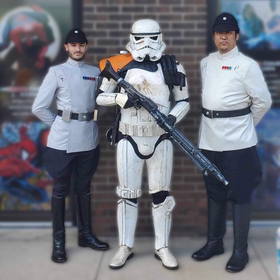 Send in the MEPD! They will locate those droids Lord Vader wants found! ID11905 and ID12535 of @501cdngarrison #501st #501stLegion #StarWars #ISB #ImperialOfficer #ImperialOfficerCorps #IOC #DutyHonorEmpire #BadGuysDoingGood