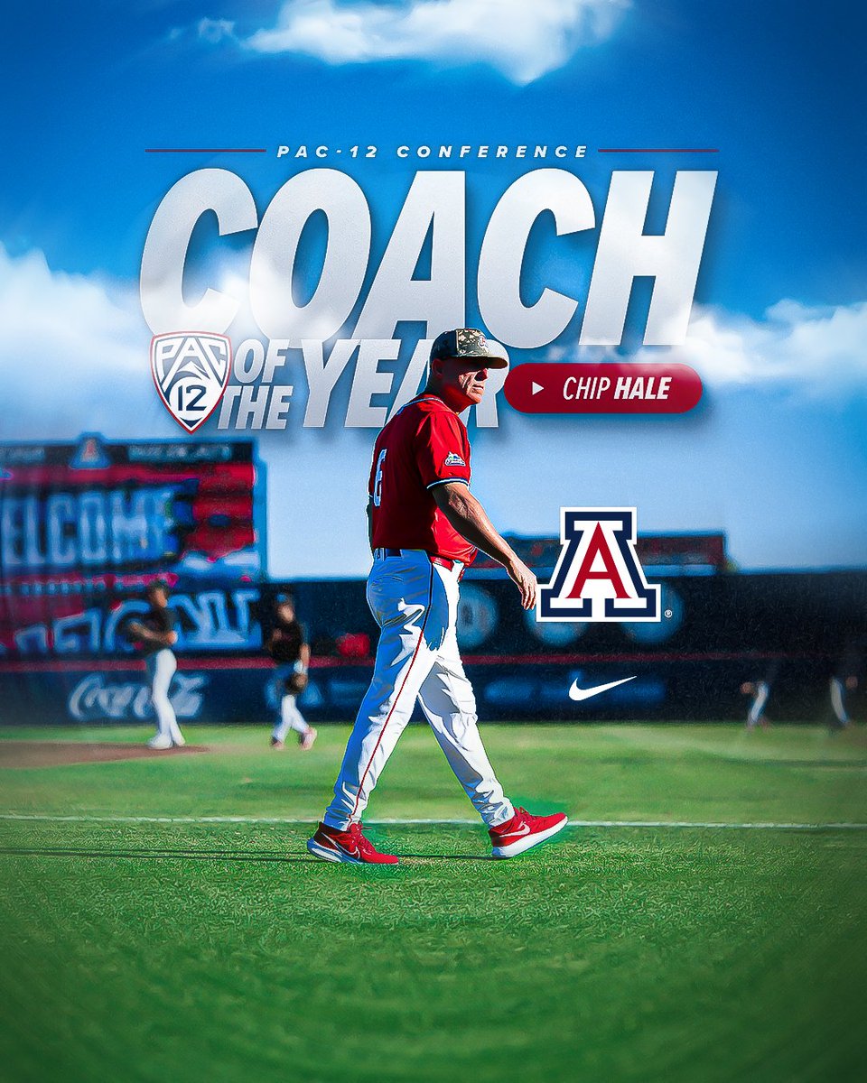 🗣️ That's our skipper! 

Coach Hale is the first person in conference history to be named Pac-12 Player and Coach of the Year! 🤯