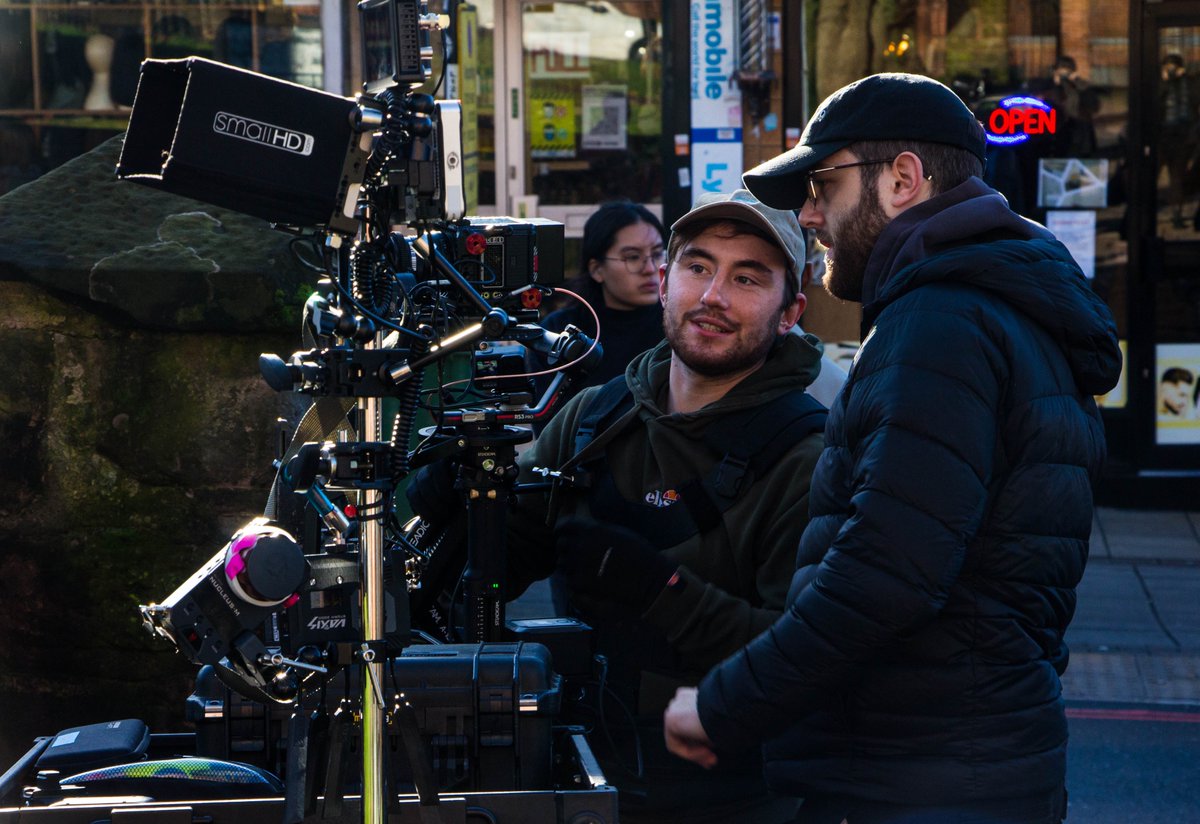 eonenergyuk's tweet photo. Behind the scenes of our new #SparkALight climate action film.

We had an inspiring time filming with Coventry's Poet Laureate, John Bernard.

Coventry has been our home for almost 30 years and we were proud to feature some of the city's iconic locations. https://t.co/FlqibRd1wZ