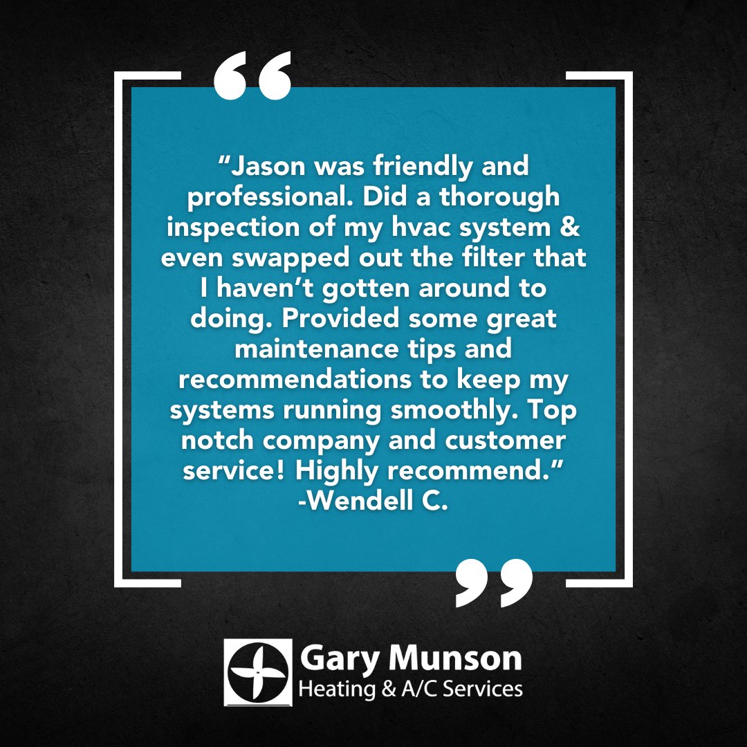 Thrilled to keep Orlando cool and cozy! 🌟 Our team at Gary Munson HVAC is grateful for the love and support from our amazing customers. Thank you for choosing us for your HVAC needs!
#FiveStarService #KeepingOrlandoComfortable