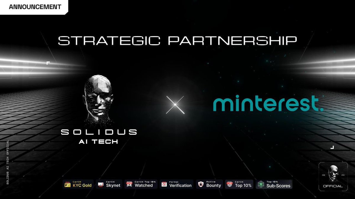 📣 Partnership Announcement: AITECH x Minterest! 

🌟 We are thrilled to announce our partnership with @Minterest, a leading cross-chain DeFi lending protocol that offers outstanding yields and redistributes 100% of the value generated back to users.

🔗 Learn More: