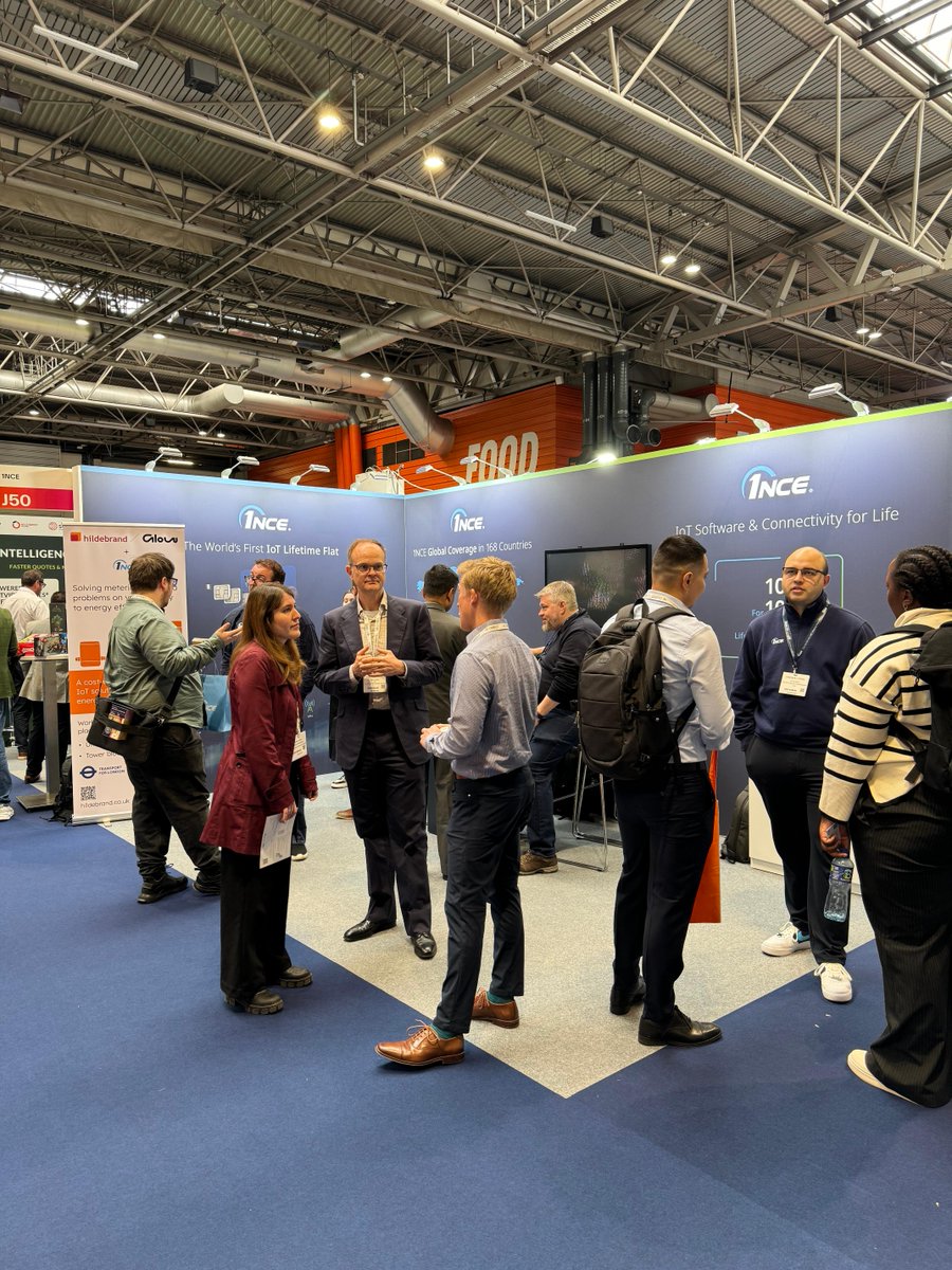 1NCE_IoT's tweet photo. Day 1 at #UtilityWeekLive is in full swing! 🌟 Excited to meet new faces and engage in insightful discussions about the potential future of utilities and &amp; IoT. Visit our booth for a live demo that's turning heads, thanks to our partners Hildebrand Technology Limited! 🤝💡 https://t.co/A0bQGvccxj