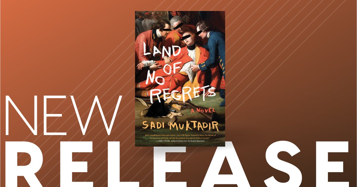Calling all #CanLit readers! Dive into the story of four students who find hope and connection amid the challenges of life at a harrowing madrasa in rural Ontario in #LandOfNoRegrets by @sadi_muktadir—on shelves now: bit.ly/4bmhhLN