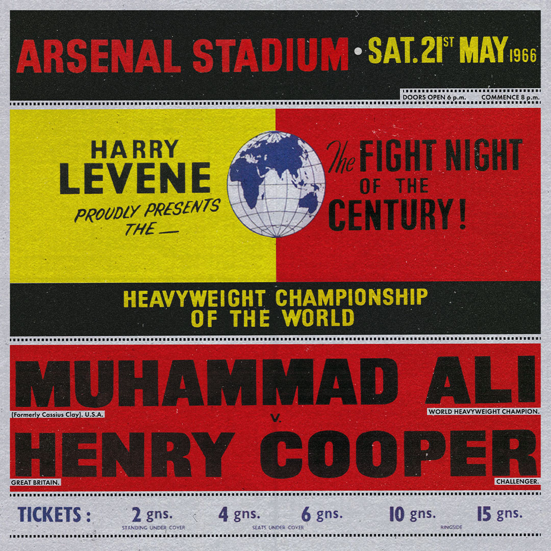 MuhammadAli's tweet photo. On this day in 1963:
Ali’s legendary resilience shone in London against Henry Cooper, overcoming a fierce challenge with a triumphant TKO in the 5th round.
#MuhammadAli #Icon #AliCooper #LondonBout #Resilience #HistoricVictory #BoxingLegends https://t.co/jXeE9cr26Q