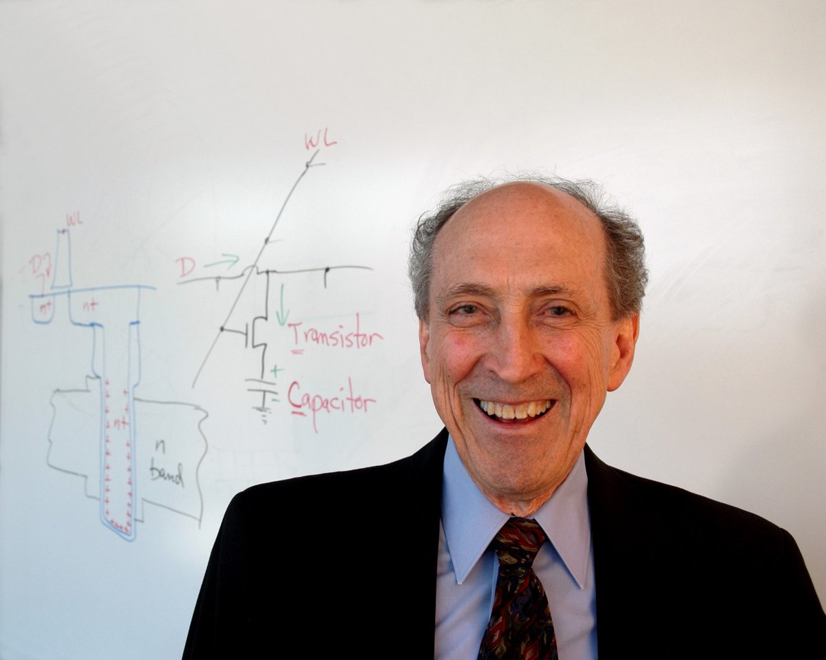 We are saddened to share news of the passing of Robert Dennard, a pioneering engineer whose invention of Dynamic Random Access Memory revolutionized modern computing. 
🔗 Explore his remarkable story at:  hubs.li/Q02xQ5m-0