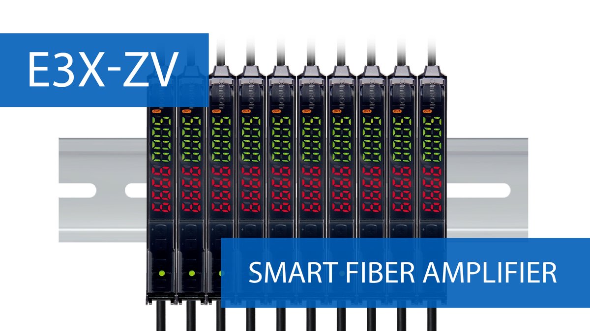 OmronAutomation's tweet image. The E3X-ZV/MZV Smart Fiber #Amplifiers from #Omron offer manufacturers a cost-effective solution for stable #objectdetection. Achieve reliable detection of minute objects with high accuracy using these smart amplifier units! Watch this video for more: omron.pub/3yvO5DT