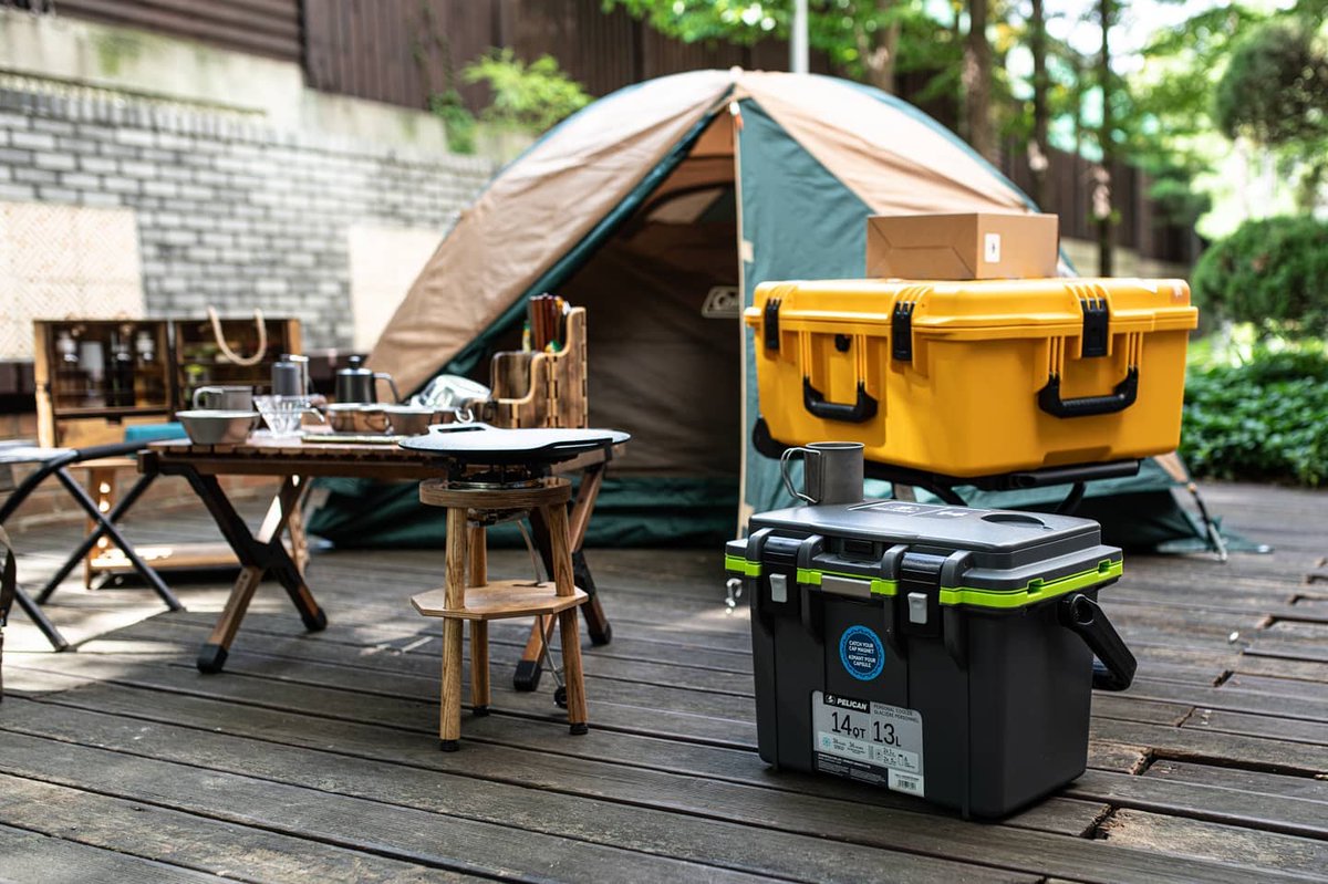 Whether you're exploring picturesque trails or setting up camp by the lake, these coolers are built to keep your food and drinks icy cold for days!⁠
#PelicanCoolers #AdventureReady