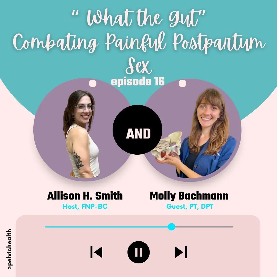 🎙️New episode alert! 🎙️Our physical therapist, Molly Bachmann, is back on the ‘What the Gut’ pod with Allison Smith! It's time to break the stigma and talk about the changes our bodies go through after childbirth. Molly shares her advice for navigating this sensitive area!