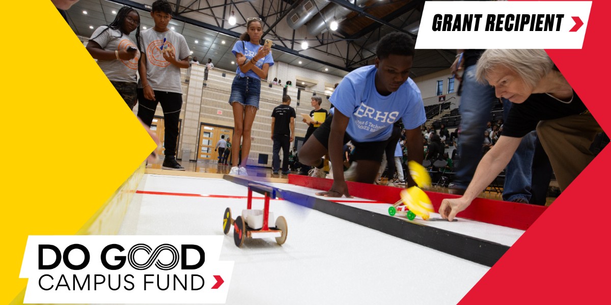 Congratulations to the Get Outside and Learn (GOAL) Engineering Kits program on receiving a Do Good Campus Fund grant! Meet the passionate groups across campus that are expanding their impact through the new @DoGoodatUMD Campus Fund: go.umd.edu/campusfund2024 #DoGoodUMD