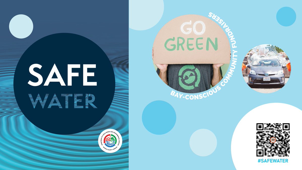 Make your fundraising car washing event more eco-friendly by protecting storm drains, choosing green cleaning products, or partnering with a car wash facility that recycles its water. 

Let’s continue protecting our streams and the Chesapeake Bay! 🚿🌿 

#SafeWater