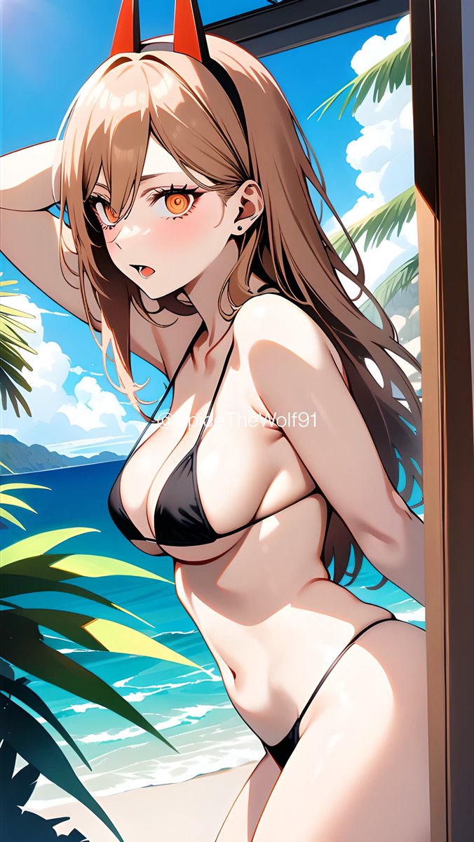 SpiceTheWolf91's tweet photo. Its time for a beach episode! #Art #AI #AIart #AIArtCommuity #aigirls #anime #animegirl #beauty #beautifulgirl #beautiful #power #chainsawmanfanart https://t.co/02u1mIZ0jJ