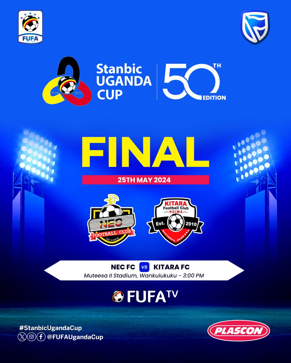 8years ago WAHAB GADAFI played his first ever Stanbic Uganda Cup Final against Vipers SC and He is going for the second against Kitara FC on 25/05/2024 wish you the Best Master