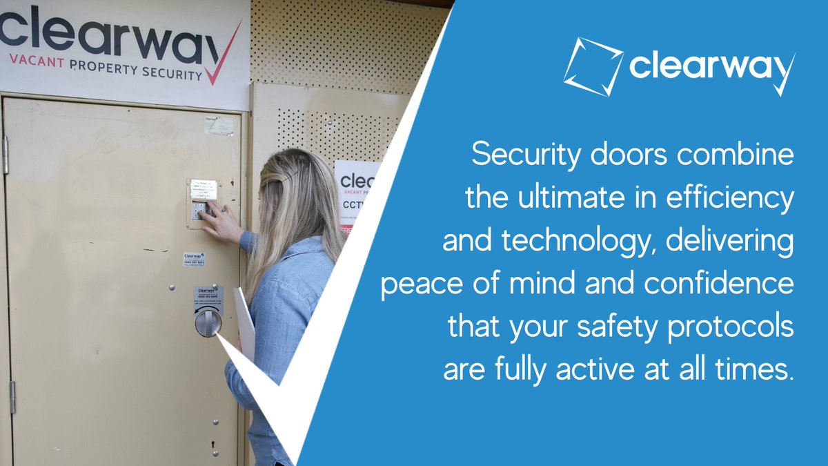 Security doors combine the ultimate in efficiency and technology, delivering peace of mind and confidence that your safety protocols are fully active at all times. Find out more here: ow.ly/V3ou50RNcfv #propertymanagement #security #steeldoor