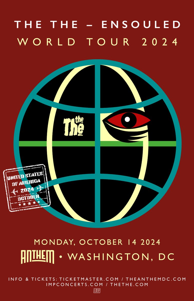 JUST ANNOUNCED: 10/14, @thethe Tickets on sale Friday, May 24 at 10AM 🎟️: hive.co/l/thetheanthem