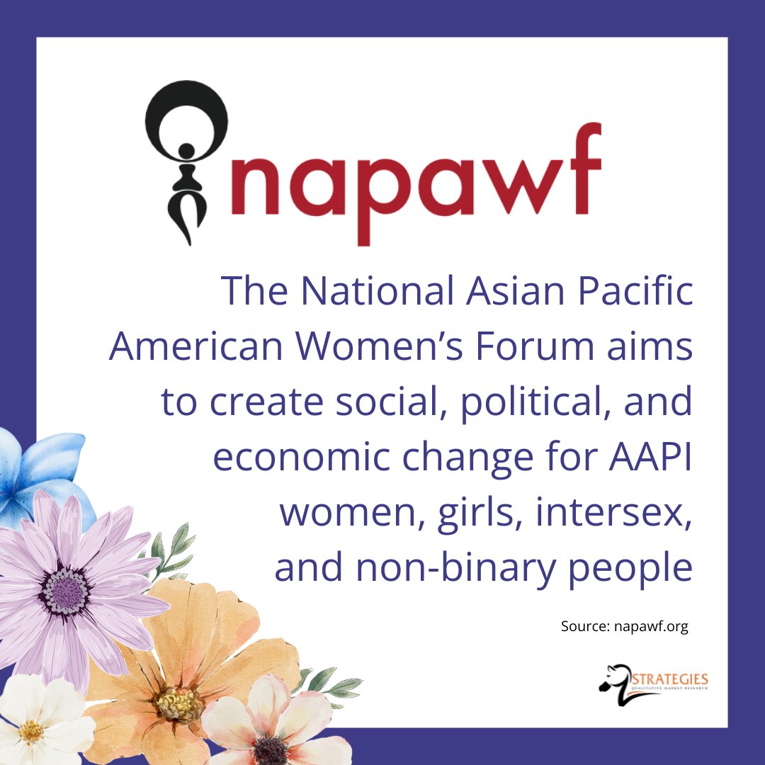 @NAPAWF is a community organizing and advocacy group with chapters all across the US. Read more about them at napawf.org!

 #AAPIHeritageMonth #CommunityLeaders #Inspiring #CelebrateDiversity #SupportAsianBusinesses #ZebraStrategies