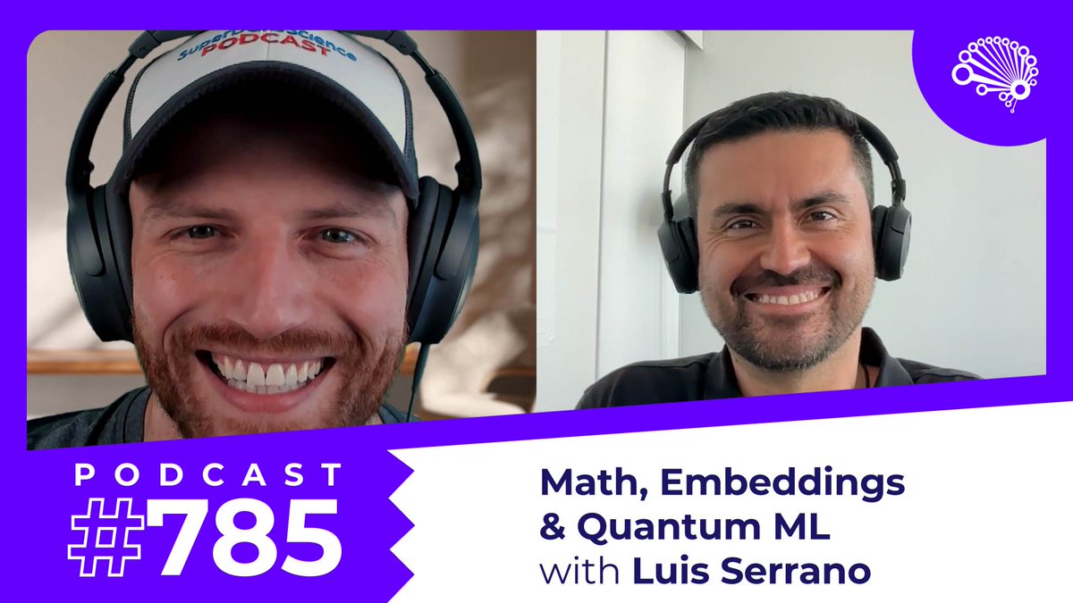 JonKrohnLearns's tweet image. Today, Dr. @SerranoAcademy (a master at making complex math and ML topics friendly) leads a mind-expanding discussion on embeddings in LLMs, Quantum ML and what the next big trends in A.I. will be. I wouldn&apos;t miss this one 🤯

Watch here: superdatascience.com/785

Luis: 
• Is the…