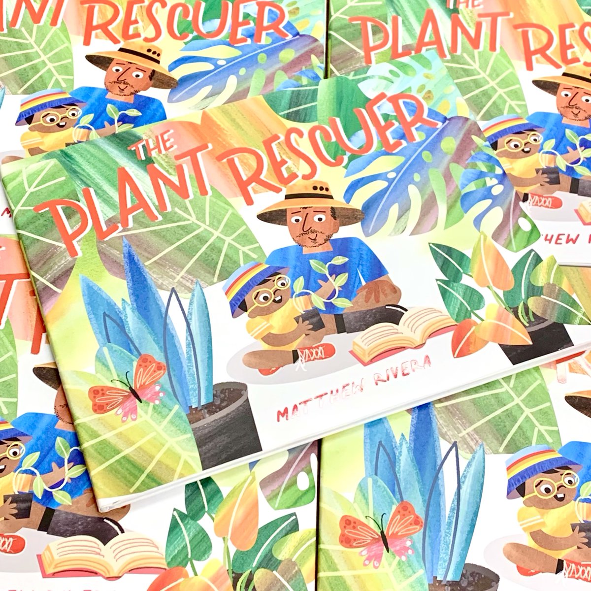 Happy book birthday to THE PLANT RESCUER! This #picturebook about caring for your first plant is on shelves today! holidayhouse.com/book/the-plant… #bookbirthday
