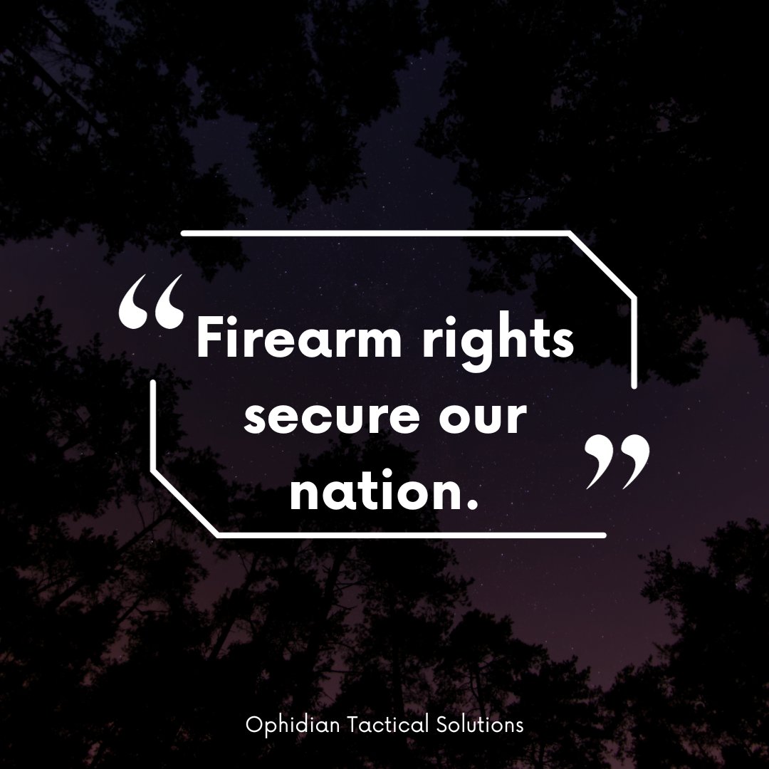 Firearm rights are the backbone of our freedom and security. 🗽🔫 

They empower us to protect ourselves, our families, and our communities. Remember, a well-armed nation is a safer nation. Let's stand united in preserving our rights! 🇺🇸 

#2A #Freedom #ProtectOurRights