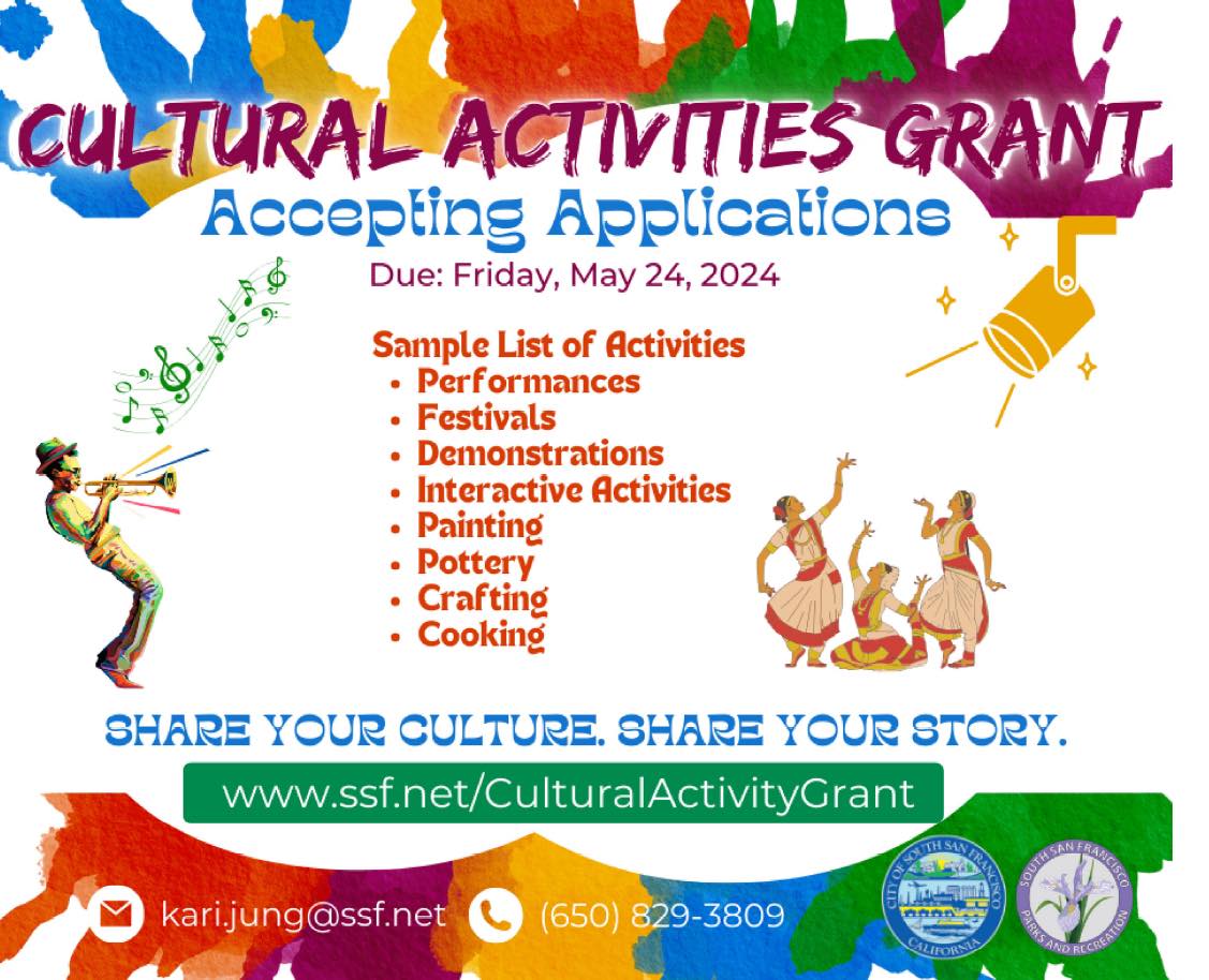 🌍🎉 Share your culture with SSF! Apply for the Cultural Activities Grant by 5/24. Showcase your traditions through performances, festivals, art, and more. Make an impact and celebrate diversity!
Details: ssf.net/CulturalActivi…

#CulturalGrant #CelebrateDiversity