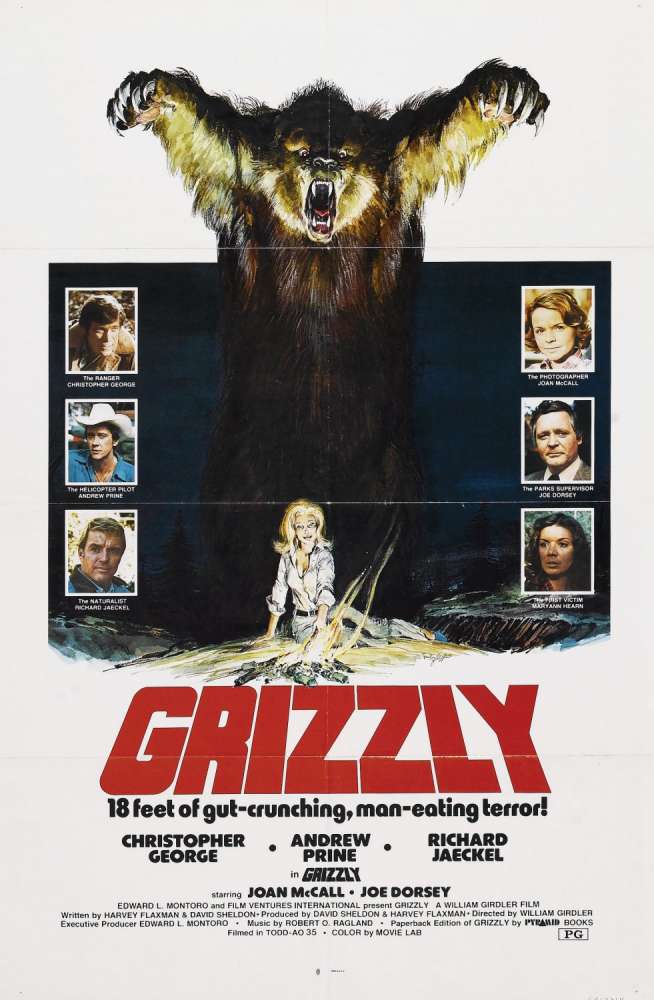 Grizzly was released on this day 48 years ago (1976). #ChristopherGeorge #AndrewPrine - #WilliamGirdler mymoviepicker.com/film/grizzly-6…