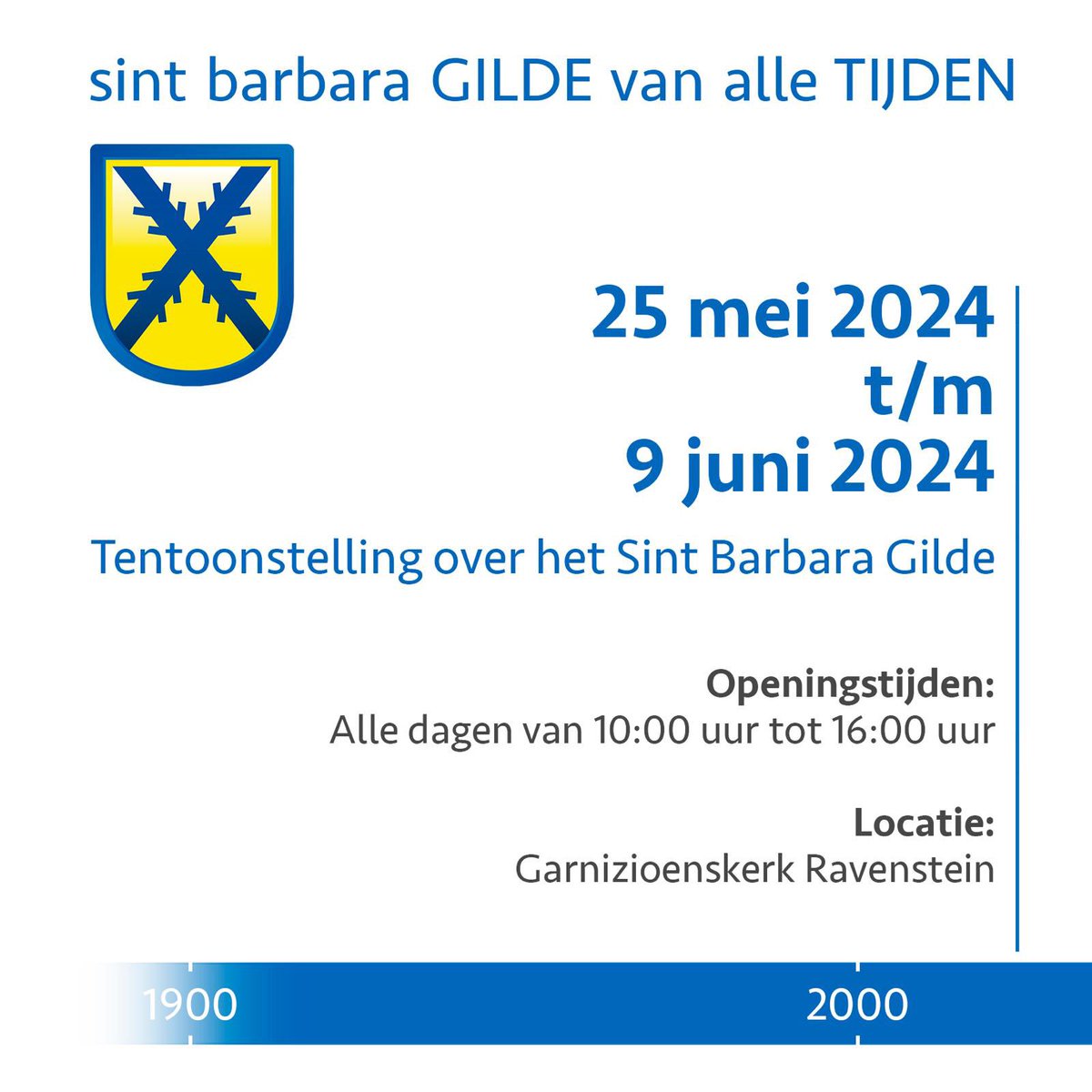 StBarbaraGilde's tweet photo. #sintbarbaragilde #vanalletijden #ravenstein #tentoonstelling #garnizoenskerk https://t.co/8kT1kFBfkd