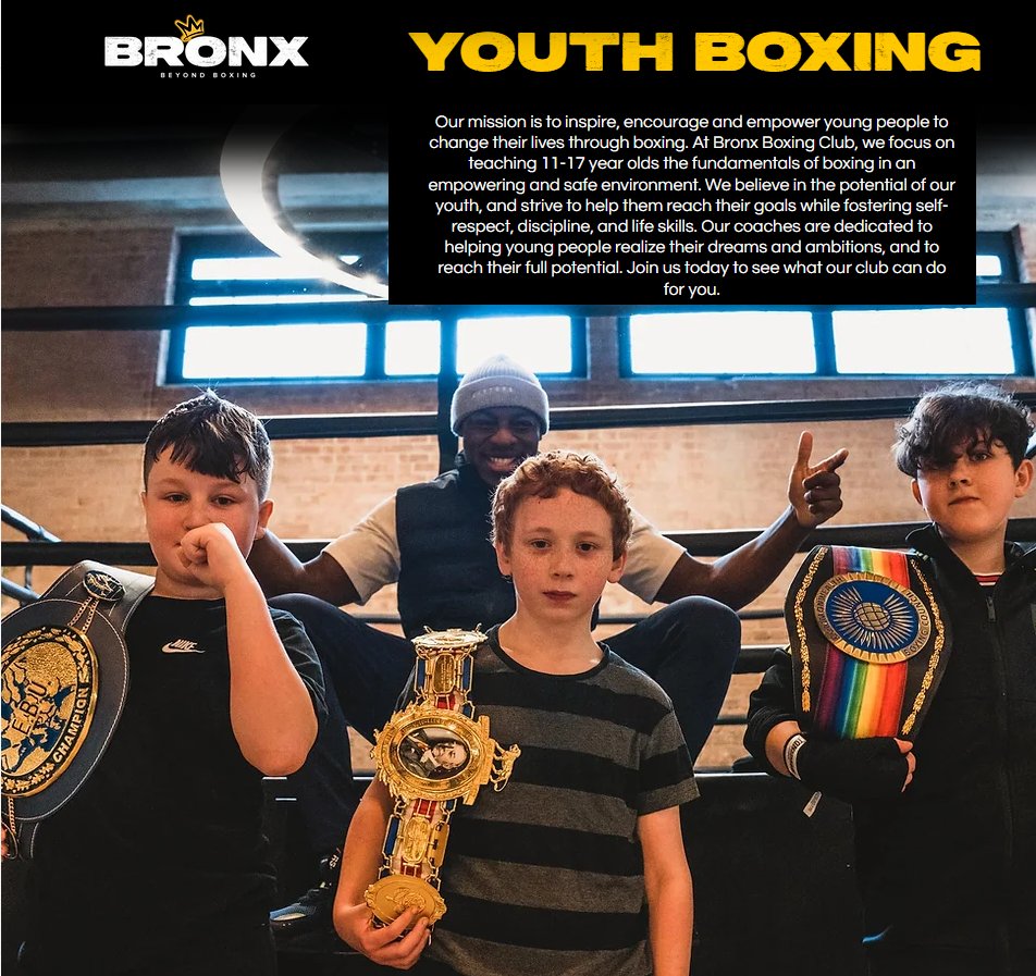 Great initiative from #TheApprentice winner Marnie at @Bronxboxingldn gym🥊 SE London. More info here 👉bronxldn.com. First session free (use code 'FREE' at check out).