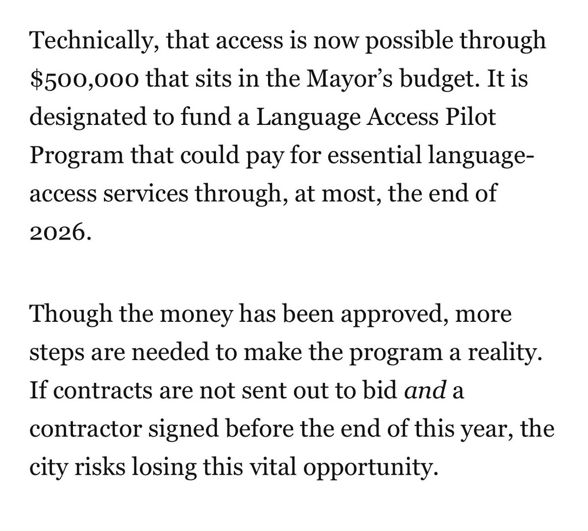 HelenaMorenoLA's tweet image. The @NOLACityCouncil funded this program as the article states, and we were proud to work with advocates to do so, but like many other projects departments have failed to make expenditures to move forward. Will hold a public hearing to get to the bottom of this delay.