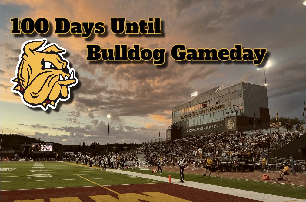 💯 Days until the first Kickoff of the 2024 season! #EarnIt // #BulldogCountry