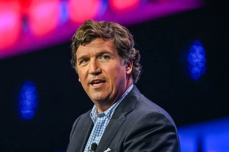 🚨 BREAKING: TUCKER'S SHOW AIRS ON RUSSIAN STATE TV

Tucker's show on X / YouTube is reportedly re-aired on Russia 24, a Russian state television channel.

The former Fox News anchor's new program 'Tucker' features interviews with figures and politicians holding 'alternative