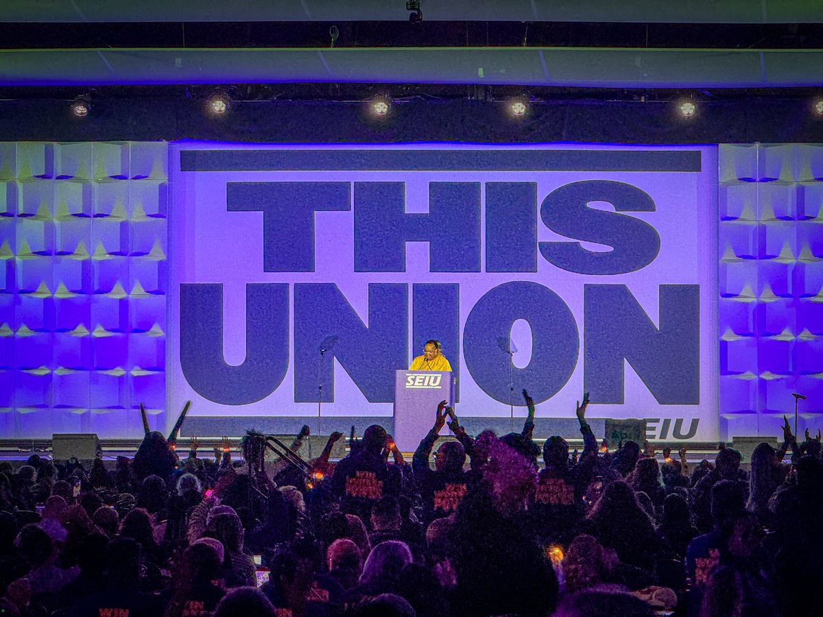 When we say #ThisUnion we are affirming the collective power we have together as working people. We debate. We decide. We demand. This is OUR UNION and we will not rest until everyone who wants a union can organize.